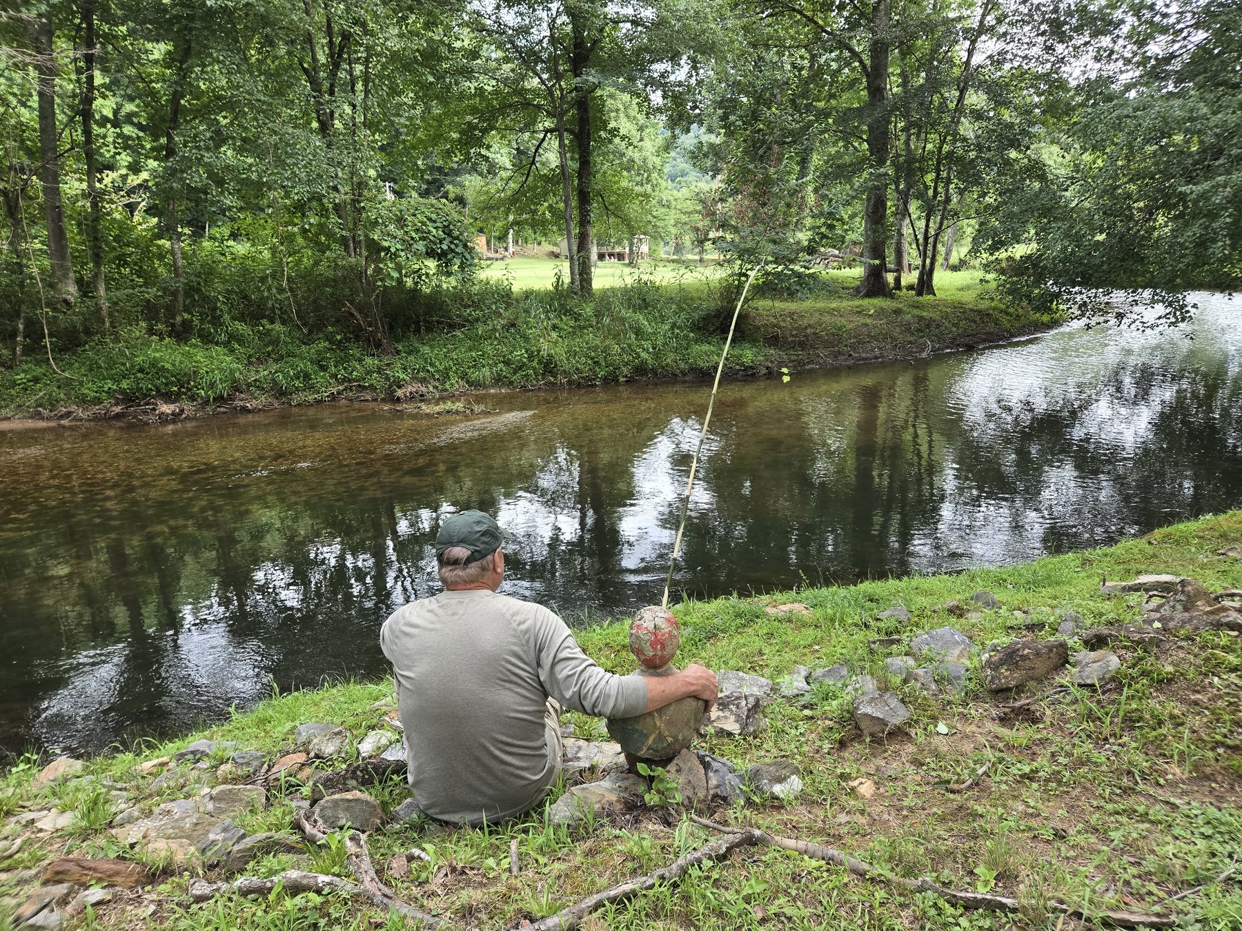 Fishing in the North Georgia mountains